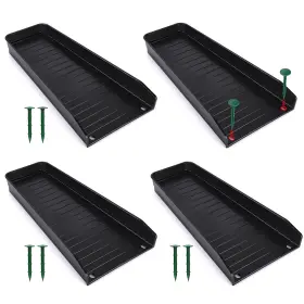 Creativec231226004 Creative.c 4 Pack Gutter Downspout Extensions Rain Splash Block Downspo
