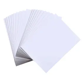 Byy0087 Creztail Vinyl Siding Repair Kit - 20 Pieces White Self-adhesive Patch Pvc V Inch