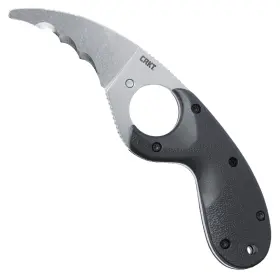 Cr2511 Crkt Bear Claw Fixed Blade Knife With Sheath Hawkbill Aus 8 Steel