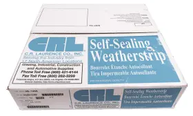 As1456 Crl C.r. Laurence Two-piece Self-sealing Universal Weatherstrip 11/64 Inch T