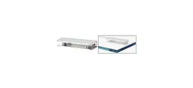 Fa11ch Crl Chrome Finish Solid Brass Rectangular Glass Shelf Clamp
