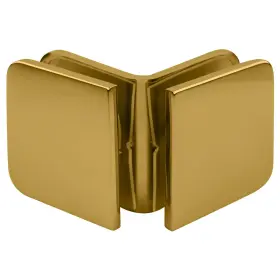 Gcb90br Crl Brass Traditional Style 90 Degree Glass-to-glass Clamp