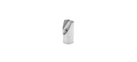 Hr154pcbs Crl Brushed Stainless 45 Degree Coped Perpendicular Collar For 1-1/2 Inch 38.1 Mm