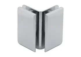 P1090ch Crl C.r. Laurence Chrome Pinnacle And Prima Series Glass-to-glass Brack