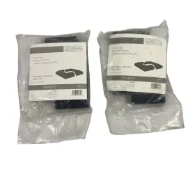 73041370 Crossover Product Matt Black Aluminum Post Trim 4-1/4 Inch Metal