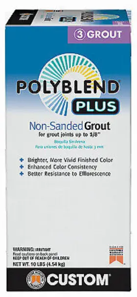 Pbpg11510 Custom Bldg Products 10lb Platinum Ns Grout -pbpg11510