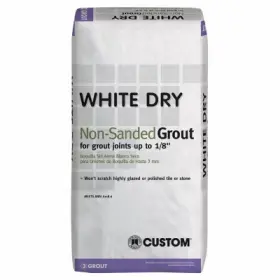 Wdg25 Custom Building Products Dry Tile Grout White 25 Lbs. -