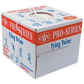 To85 Cwc Poly Twine - 1 Ply 5500 Feet White New Damaged Box