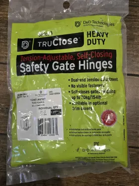 Tchd1as3wt D&d Technologies Truclose Heavy Duty Safety Gate Hinges