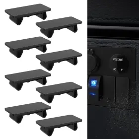 Pn-bs6 Daiertek Rocker Switch Cover Black Standard Marine Siwtch Panel Blank