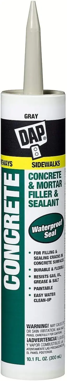 Dap 070798180963 Concrete And Mortar Filler Sealant Gray 10.1 Oz