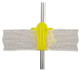 2336-25 Dare Electric Fence Insulator Round Post Western Style Yellow 25-pk. -