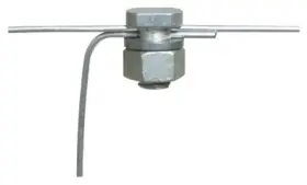 Dare Products Inc 038923033706 6 Pack Electric Fence Line Clamp And Tap Zinc Steel 2083-3