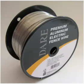 16al1320 Dare Products Inc 4 Pack Eletric Fence Wire 16 Gauge Aluminum 1/4 Mile
