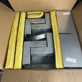 01234467 Dayton Roof Curb 4c453g Nonventilated 6 3/8 In Ht 141/2 To 23 Square