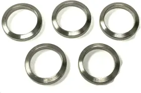 Db Tac Inc 680599084690 Store Pack Of 5 5/8x24 Stainless Steel Crush Washer For 0.625 Inches
