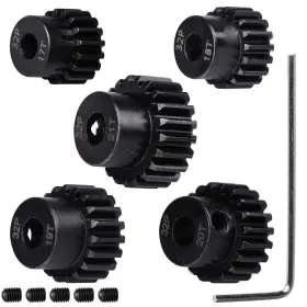 Ddirc Pro Us90-88454647 32p Hardened Steel Upgrade Pinion Gear Set 17t 18t 19t 20t 21t Fit 5mm Rc Mo
