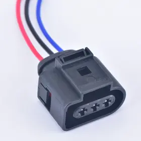 Cy003-3.5f-01 Deckbu 3 Pin 3.5 Series Automotive Sensor Pigtail Plug 1j0973723 Connector Case For