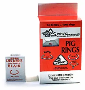 Decker 032554301708 Blair Pig Ring No. 1 100-pk. - 4