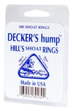 Decker Mfg Company 032554301302 10 Pack Hills Hump Shoat Ring No. 2 100-pk