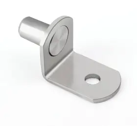Delatanus 702004255799 1/4 Inch Shelf Pegs 20pcs Bracket L-shaped Support Pins Holders With
