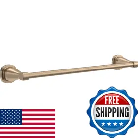 Delta B07md6y2wm Towel Rack 18 Inch Champagne Bronze Bar For Bathroom Kitchen Esato
