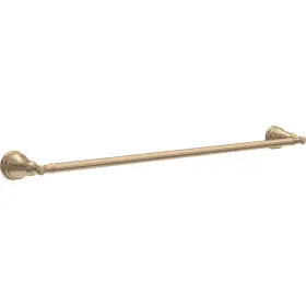 Delta B09lvshvlk Mylan 1-pack 18 With 6 Extender Towel Rack For Bathroom Champagne Bronze