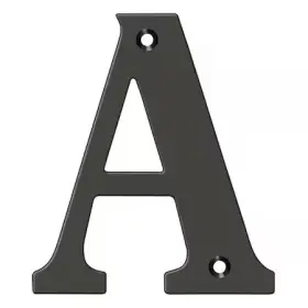 Rl4a-10b Deltana Residential Letter A Oil Rubbed Bronze 4 Inch
