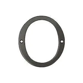 Rn4-0u10b Deltana Rn4-0 Bronze 4 Inch Solid Brass Residential Number
