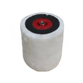 Detail King 0tphex6 Buffpro Wool Slw Finishing Pad - Red Ends
