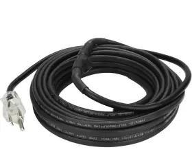 Ph08242024bc Dewenwils Jewenwils 30ft Pipe Heat Cable Jhsd-210-1 Sku Hphc30a Black