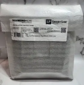 119111 Diamond Kote 111911 Lp Smart Side Clay 6x9 Rigidmount Receptacle Paintable