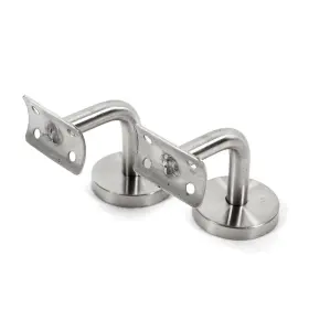 Dier 732140501337 2 Sets Of Handrail Stair Wall Brackets Hand Rail Bannister Bracket Stainless