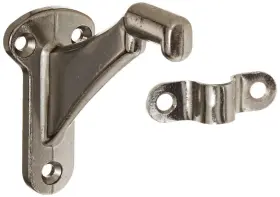 130619 Don-jo 130 Nickel Die Cast Handrail Bracket