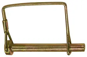 31980 Double Hh Pto Wirelock Pin Square Yellow Zinc-plated 5/16 X 2-1/4- Inch 2-pk