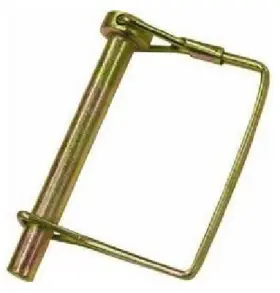 41972 Double Hh 100 Pack Hitch Pin Wire Lock Square 1/4 X 2-1/2- Inch 2-pk