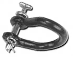 24028 Double Hh Mfg Twisted Clevis 1 X 5- Inch -24028