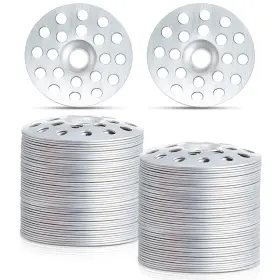 Dunzy-mx-7.27 Dunzy 200 Pcs 1 Inch Plaster Wall Repair Washers Zinc Metal Washer For