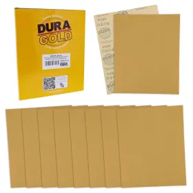 Fs-400-10 Dura-gold Premium 9 Inch X 11 Sandpaper Sheets 400 Grit Box Of 10 - Wood