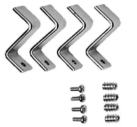 0050280000 Duravit 005028 Fixing Set For Undercounter Basins And Stone Countertops