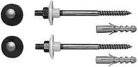 006500 Duravit 021534010163 White Wall-mounted Toilet And Bidet Hardware Kit