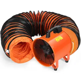 Easoger 977261241098 16ftft Utility Blower Exhaust Fan With 32.8 Ft Duct