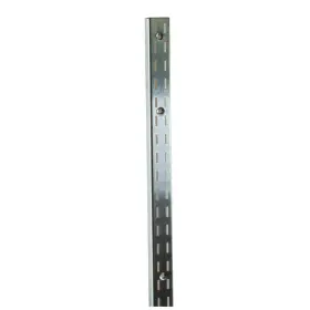 Ss22 Econoco Ss22/48 48 Inch L Zinc President Line Surface Mount Double Slotted Wall Standard