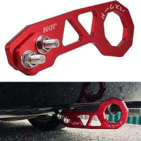 Eiou008 Eioumax Rear Tow Towing Hook For Universal Car 9.84 Inches X 3.34 Red
