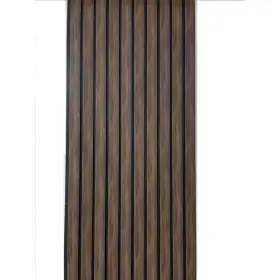 Lx4.8 Ejoy Claddingpanel Vwc S055 Vinyl Siding 94.5 Inch W Acoustic Wall Cladding Board Walnut Brown