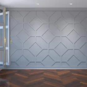 Ekena Millwork 192770995829 39 Inch W X 23 3/8 H T Large Cameron Decorative Fretwork Wall Panels