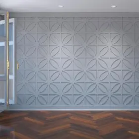 Ekena Millwork 192770996086 23 3/8 W X H Inch T Large Swansea Decorative Fretwork Wall Panels
