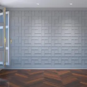 Ekena Millwork 192770996116 15 3/8 Inch W X H T Medium Sheffield Decorative Fretwork Wall