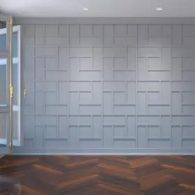 Ekena Millwork 192770996123 23 3/8 Inch W X H T Large Sheffield Fretwork Wall Panels