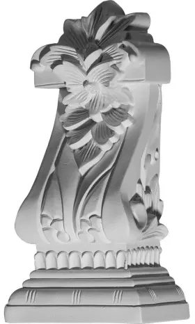 2427 Ekena Millwork Salo Corbel White Urethane Decorative Bracket By New Opened